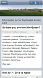 Mobile Screenshot of gym-cl.cz